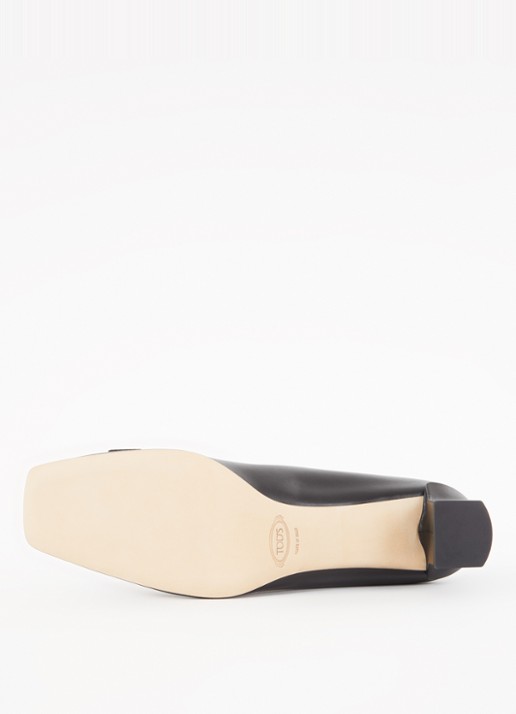 Tod's Pump van kalfsleer - detail 3 zwart