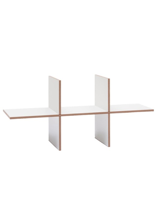 Tojo Hochstapler plank 33 cm - voorkant 2 wit