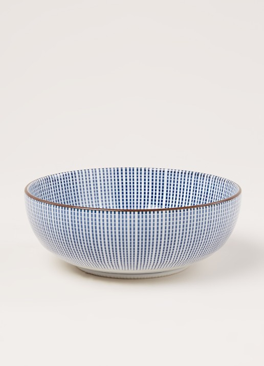 Tokyo Design Studio Sendan kom 15 cm - voorkant 2 donkerblauw