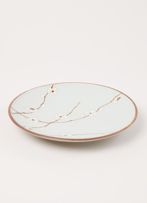 Tokyo Design Studio Soshun Blossom ontbijtbord 23 cm - voorkant 2 mint