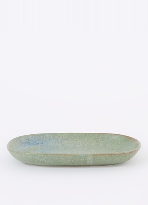 Tokyo Design Studio Vert Sauge serveerschaal 19 x 13 cm - detail 2 groen