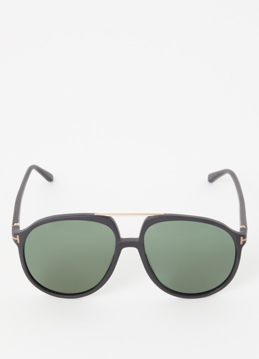 TOM FORD Archie zonnebril FT1079 - detail groen