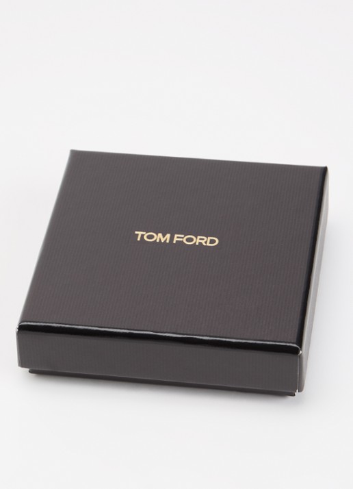 Tom Ford Armband van gevlochten leer - detail 3 bruin
