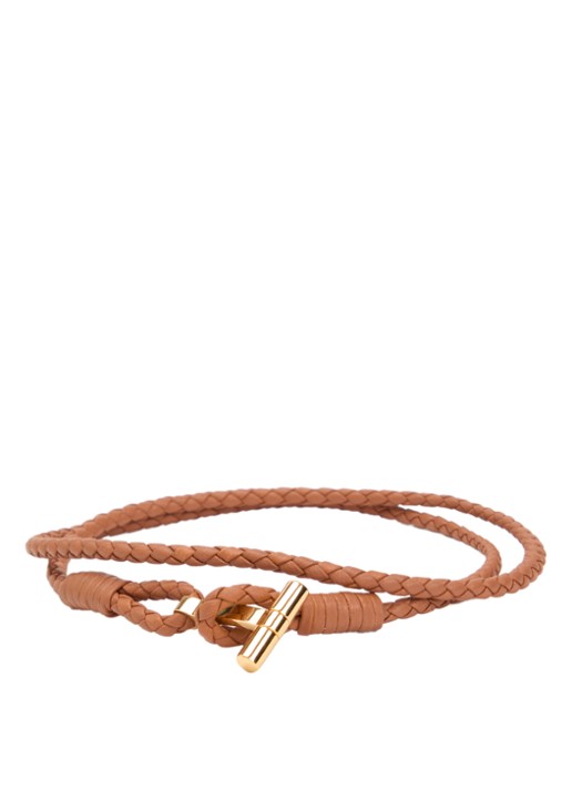 Tom Ford Armband van gevlochten leer