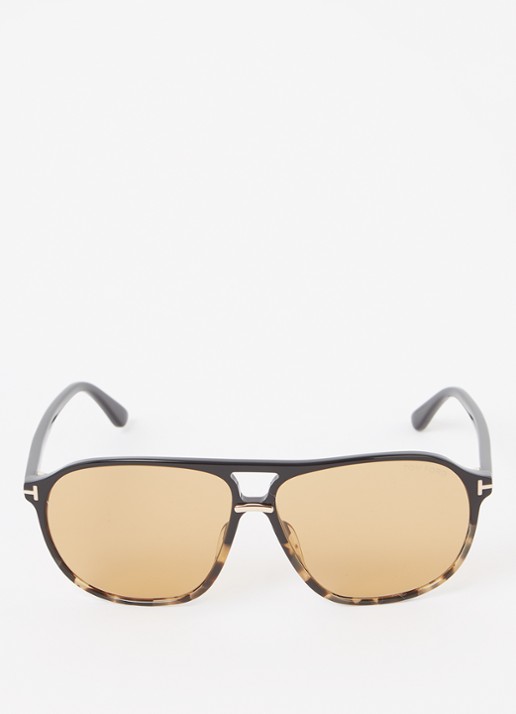 TOM FORD Bruce zonnebril FT1026 - detail 2 zwart