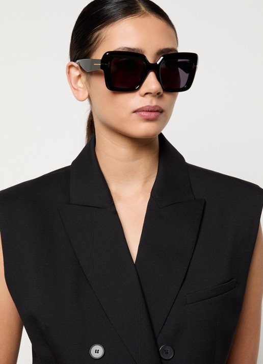 TOM FORD Esme Tr zonnebril TR001880 - voorkant 2 zwart