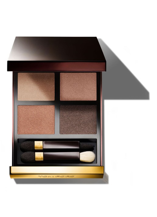 Tom Ford Eye Color Quad - oogschaduw palette - voorkant 6 37 smokey quartz