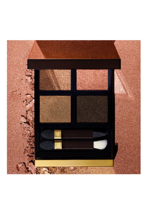 Tom Ford Eye Color Quad - oogschaduw palette - voorkant 7 37 smokey quartz