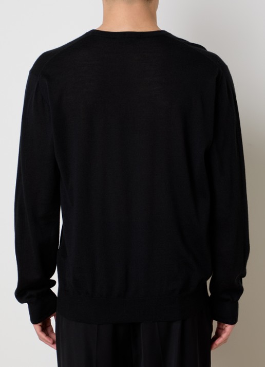 Tom Ford Fijngebreide pullover van kasjmier - achterkant zwart