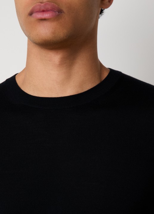 Tom Ford Fijngebreide pullover van wol  - detail 4 zwart