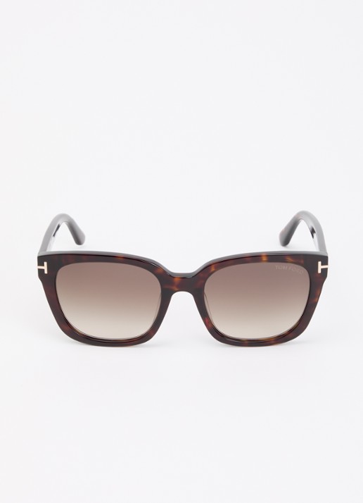 TOM FORD Haylay zonnebril TR001990 - detail 2 bruin