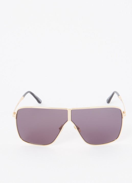 TOM FORD Huxley zonnebril TR001881 - detail goud