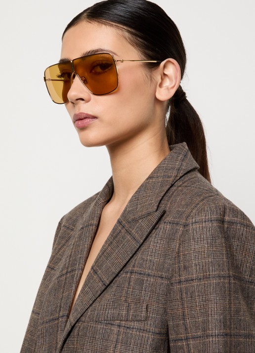TOM FORD Huxley zonnebril TR001881 - voorkant 2 goud