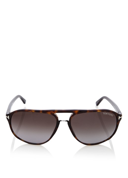 TOM FORD Jacob zonnebril FT0447 - voorkant 4 bruin