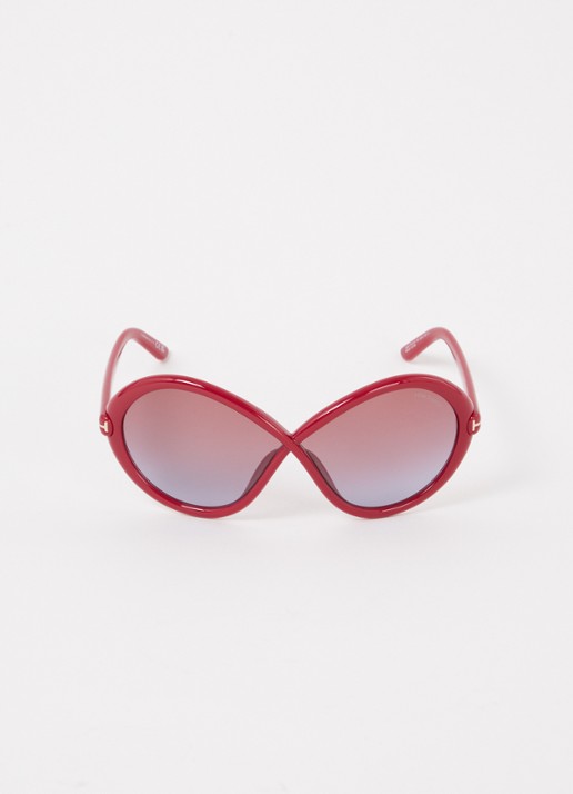 TOM FORD Jada zonnebril FT1070 - detail 2 aubergine
