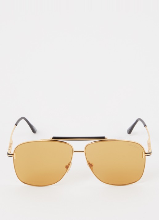 TOM FORD Jaden zonnebril FT1017 - detail goud