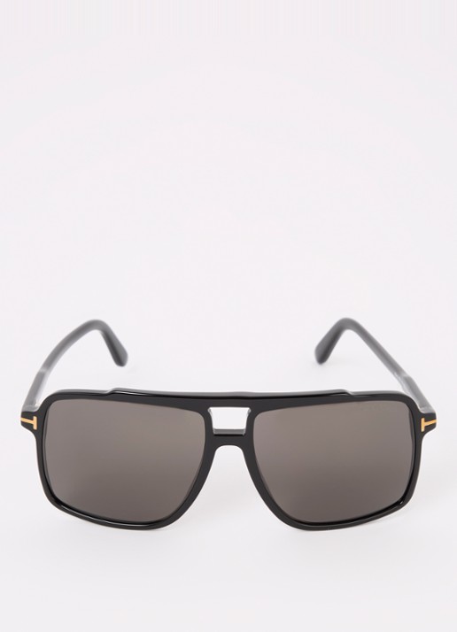 TOM FORD Kemp zonnebril FT1177 - detail zwart