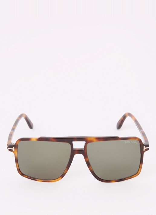 TOM FORD Kemp zonnebril FT1177 - detail 2 bruin