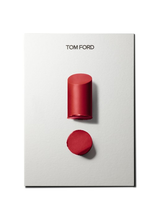 Tom Ford Lip Color Satin Matte - lipstick - detail 5 16 scarlet rouge