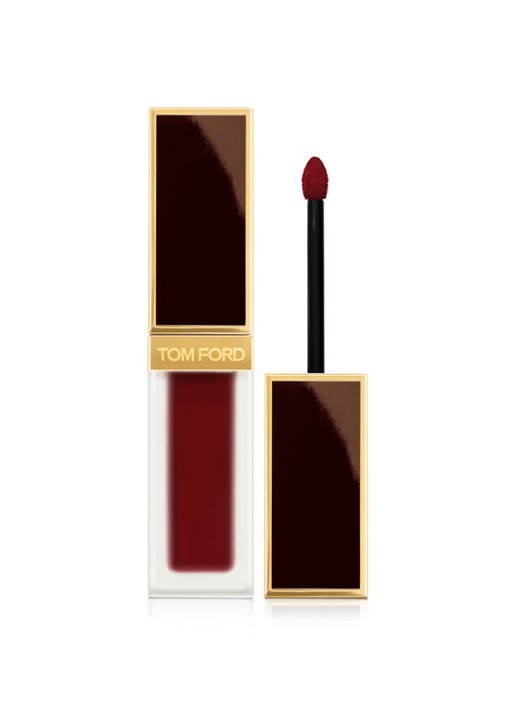Tom Ford Liquid Lip Luxe Matte - liquid lipstick - voorkant 124 secret rendezvous