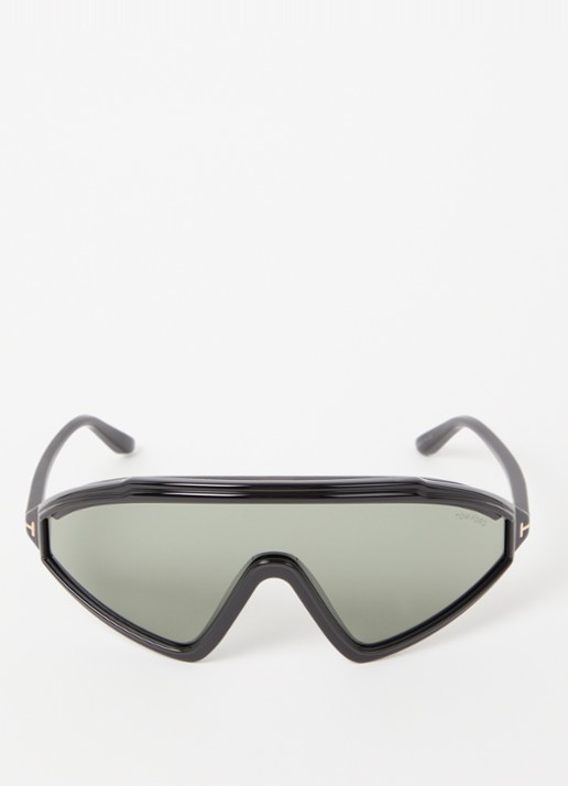 TOM FORD Lorna zonnebril FT1121 - detail 2 zwart