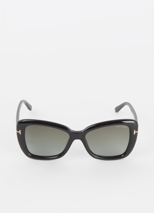 TOM FORD Maeve zonnebril  FT1008 - voorkant 4 zwart