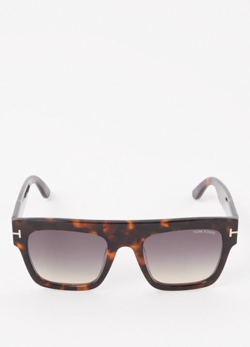 TOM FORD Renee zonnebril FT0847 - detail bruin