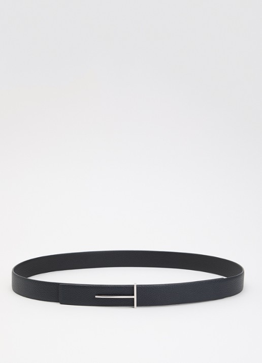 Tom Ford Riem van kalfsleer met logo