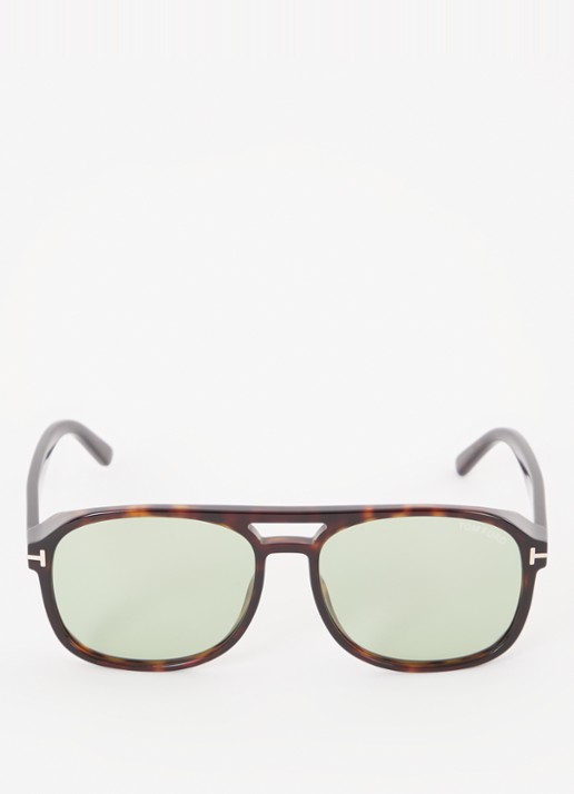 TOM FORD Rosco zonnebril FT1022 - detail bruin