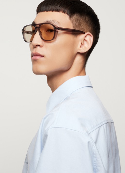 TOM FORD Rosco zonnebril TR001630 - voorkant 5 grijs