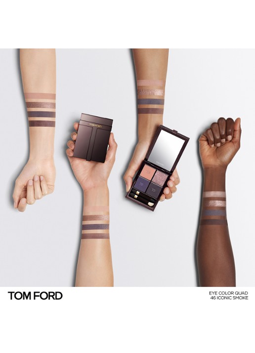 TOM FORD Runway Eye Color Quad Crème -  oogschaduw palette - detail 4 00 iconic smoke