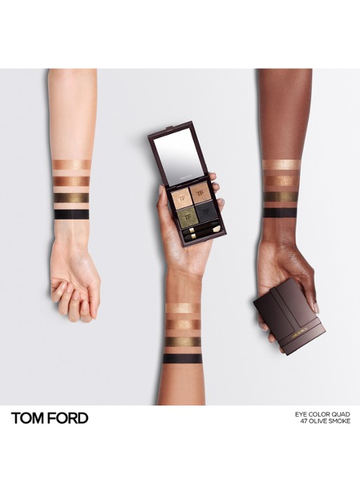 TOM FORD Runway Eye Color Quad Crème -  oogschaduw palette - detail 3 47 olive smoke
