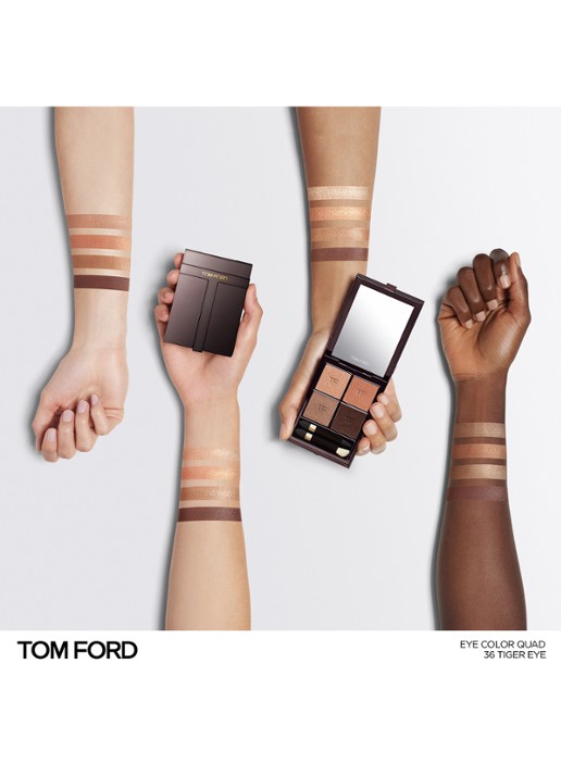 TOM FORD Runway Eye Color Quad Crème -  oogschaduw palette - detail 4 36 tiger eye