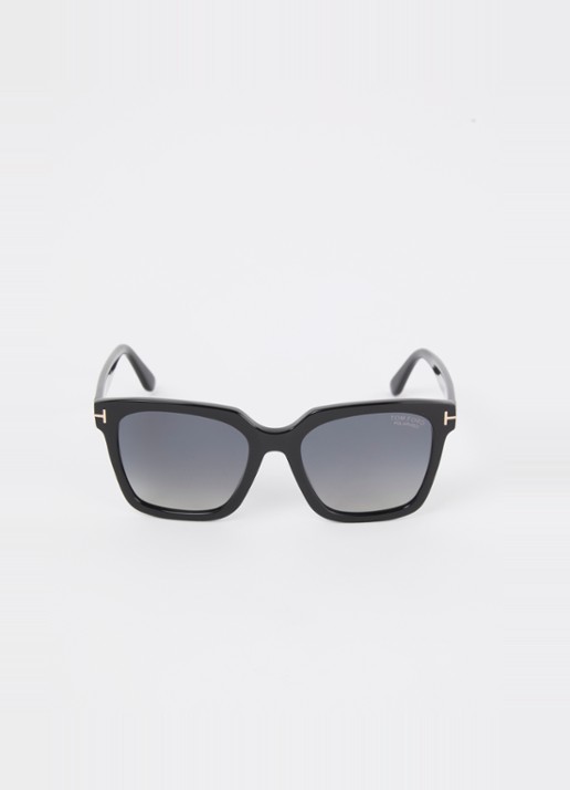 TOM FORD Selby zonnebril gepolariseerd FT0952  - detail zwart