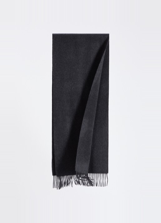 TOM FORD Sjaal van kasjmier 35 x 196 cm  - detail antraciet