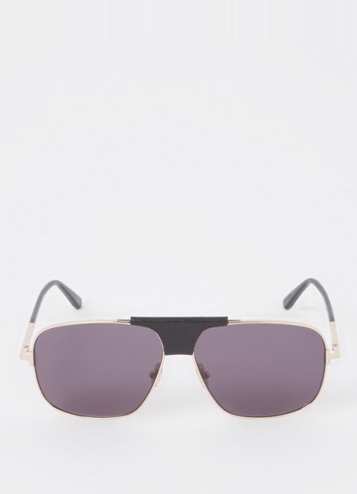 TOM FORD Tex zonnebril TR001836 - detail roségoud