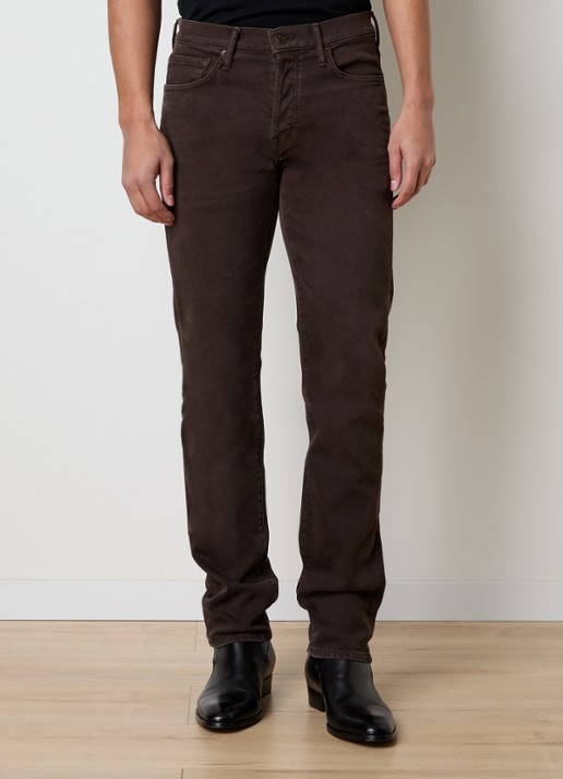 Tom Ford Western slim fit jeans met ribstructuur en steekzakken