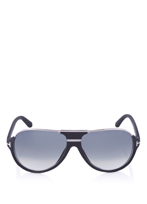 TOM FORD Zonnebril Dimitry FT0334 - voorkant 2 zwart