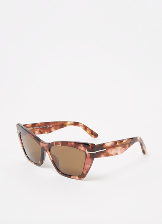 TOM FORD Zonnebril FT0871 - voorkant 3 bruin