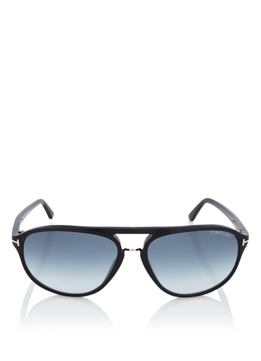 TOM FORD Zonnebril Jacob FT0447 - voorkant 2 zwart