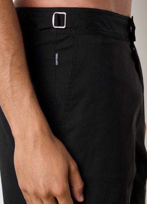 TOM FORD Zwemshorts met steekzakken - detail 4 zwart
