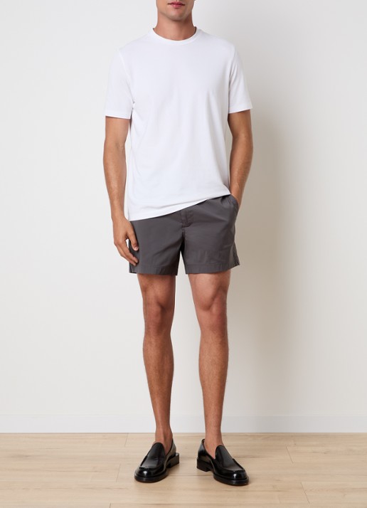 TOM FORD Zwemshorts met steekzakken - voorkant 4 antraciet