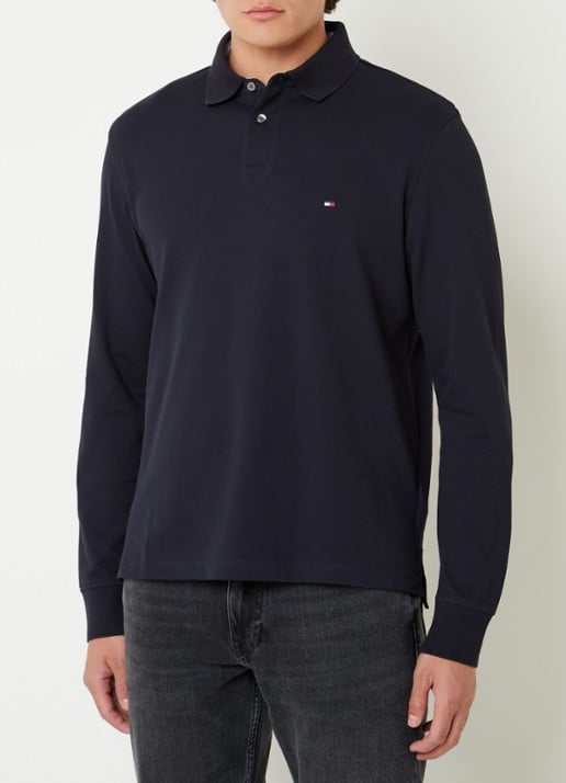 Tommy Hilfiger 1985 regular fit polo van piqué katoen