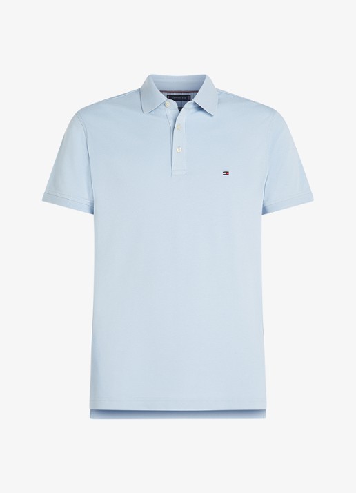 Tommy Hilfiger 1985 slim fit polo met logoborduring