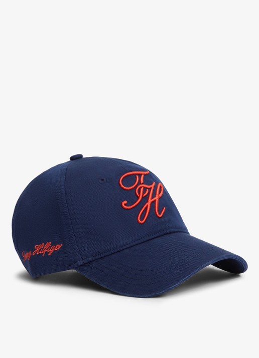 Tommy Hilfiger Baseball pet met logoborduring