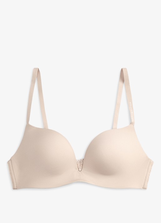 Tommy Hilfiger Beugel bh van kant - voorkant 7 roze