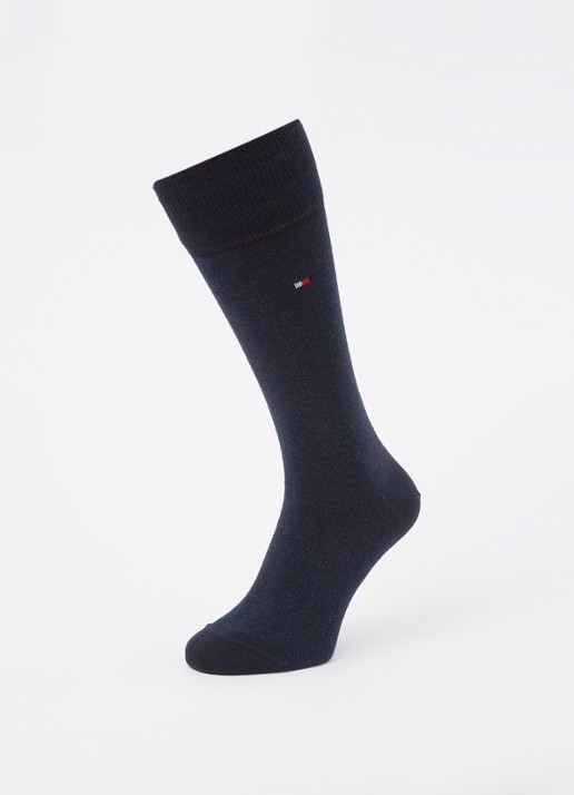 Tommy Hilfiger Birdseye sokken in 2-pack - detail 3 indigo