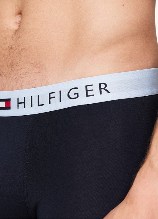 Tommy Hilfiger Boxershorts met logoband in 3-pack - detail 8 zwart