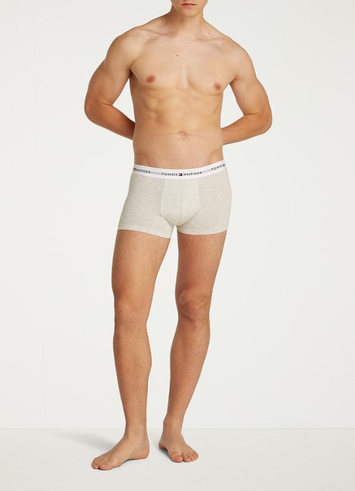 Tommy Hilfiger Boxershorts met logoband in 3-pack    - detail 2 lichtblauw