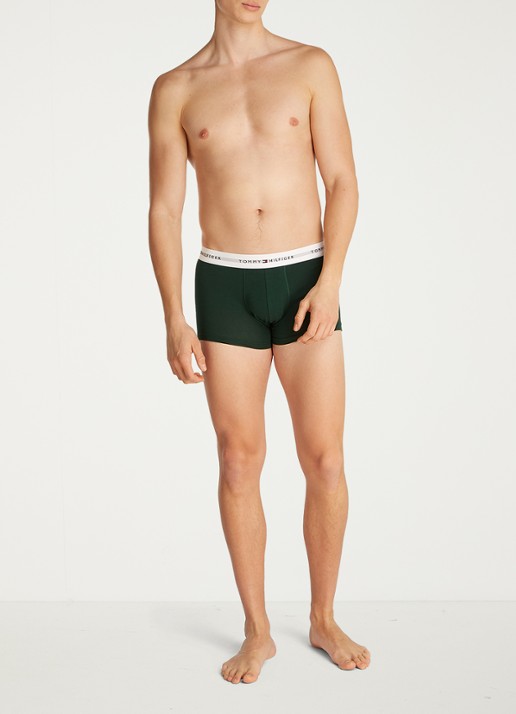Tommy Hilfiger Boxershorts met logoband in 3-pack    - detail 5 donkergrijs